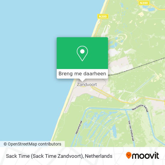 Sack Time (Sack Time Zandvoort) kaart