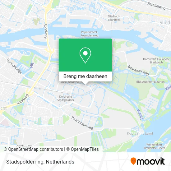 Stadspolderring kaart