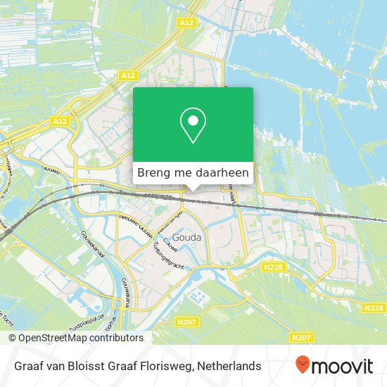 Graaf van Bloisst Graaf Florisweg kaart