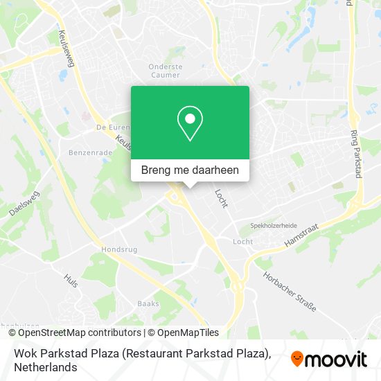 Wok Parkstad Plaza (Restaurant Parkstad Plaza) kaart