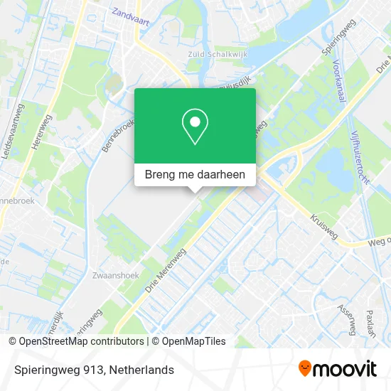 Spieringweg 913 kaart
