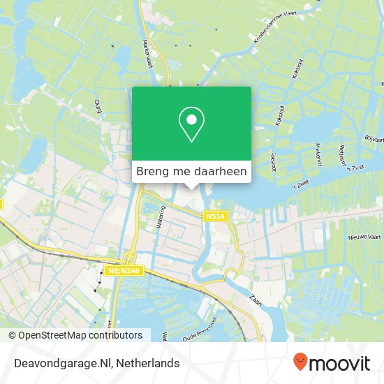 Deavondgarage.Nl kaart