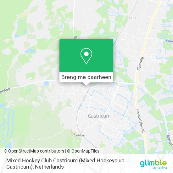 Mixed Hockey Club Castricum (Mixed Hockeyclub Castricum) kaart