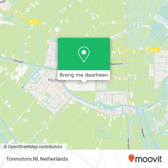 Tonmotors.Nl kaart