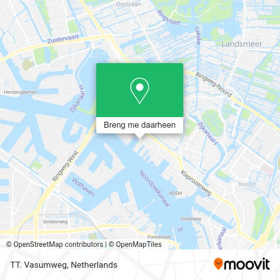 TT. Vasumweg kaart