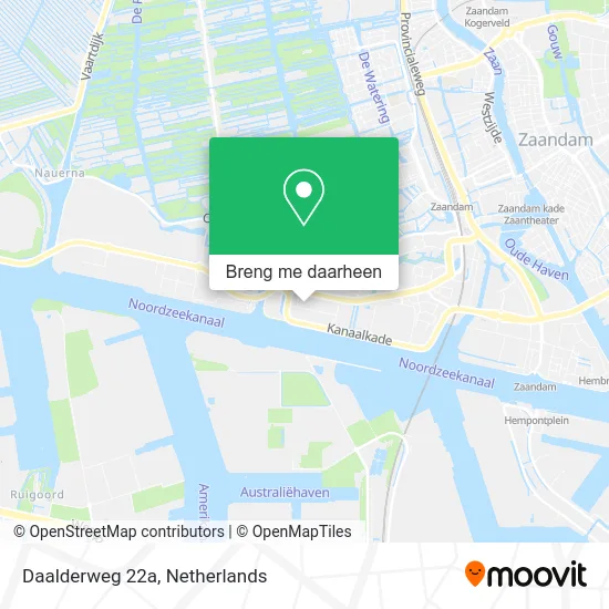 Daalderweg 22a kaart