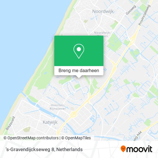 's-Gravendijckseweg 8 kaart