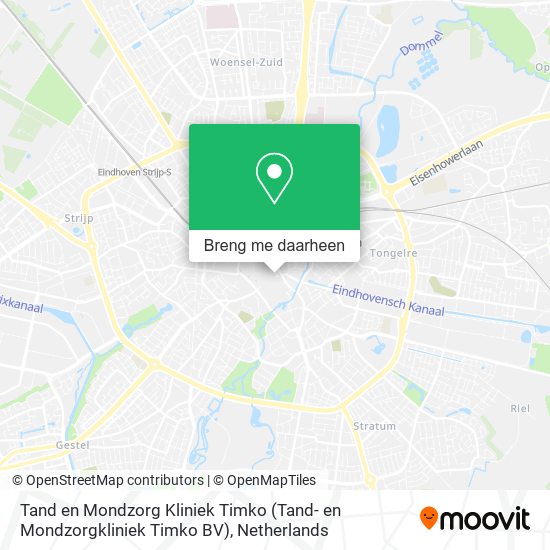 Tand en Mondzorg Kliniek Timko (Tand- en Mondzorgkliniek Timko BV) kaart