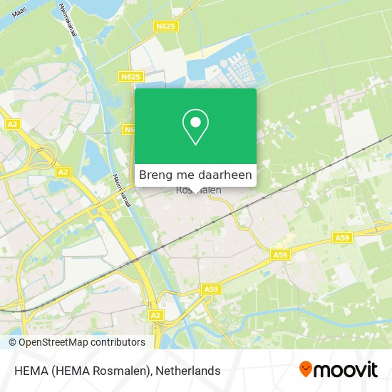 HEMA (HEMA Rosmalen) kaart