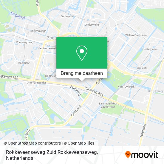 Rokkeveenseweg Zuid Rokkeveenseweg kaart