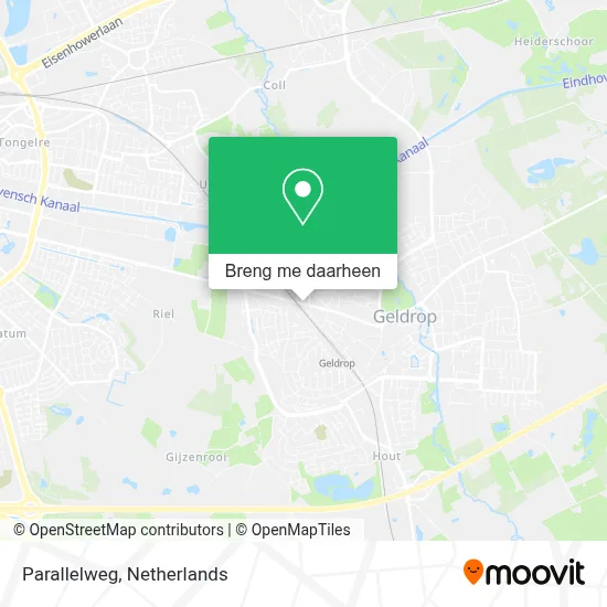 Parallelweg kaart