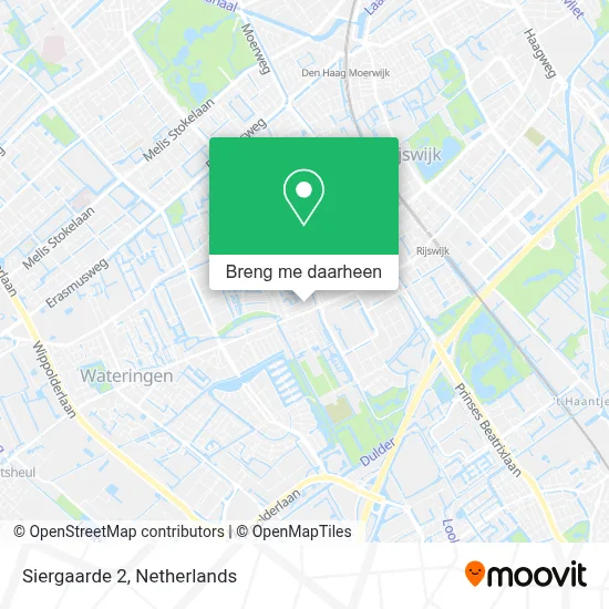 Siergaarde 2 kaart