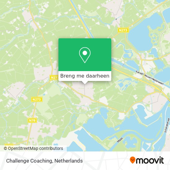 Challenge Coaching kaart