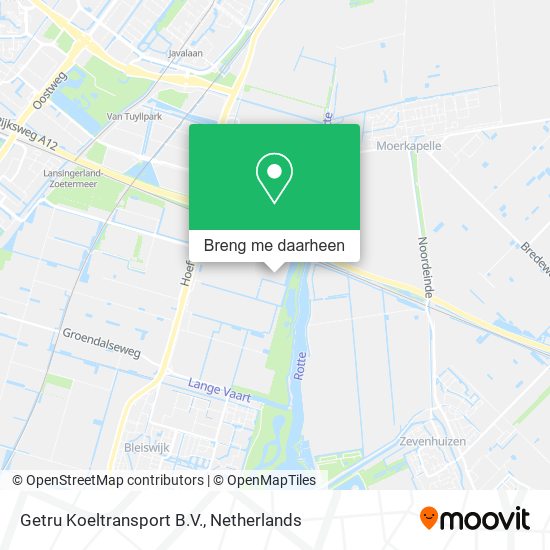 Getru Koeltransport B.V. kaart