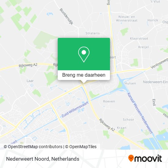 Nederweert Noord kaart