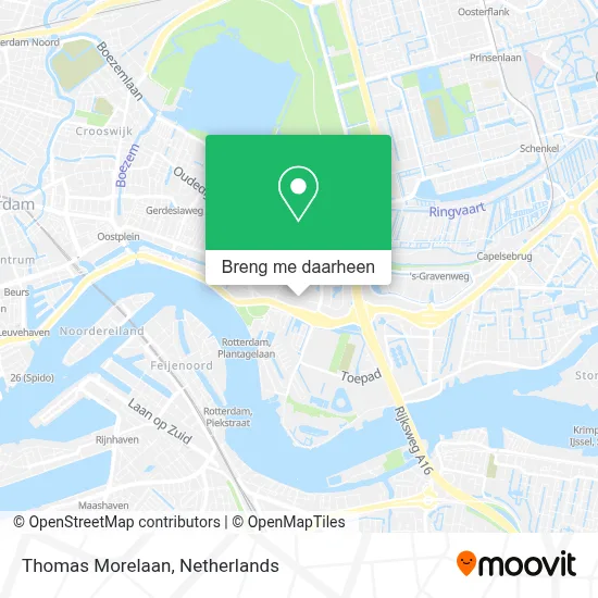 Thomas Morelaan kaart