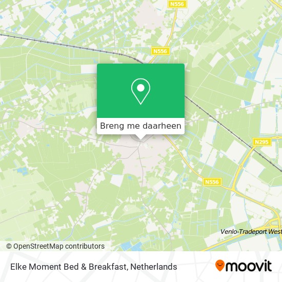 Elke Moment Bed & Breakfast kaart