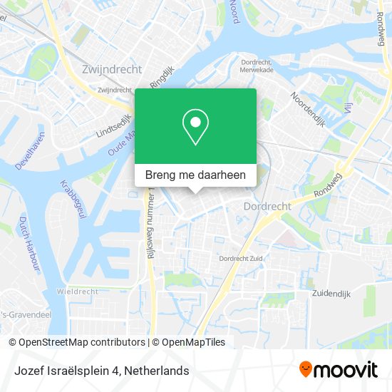Jozef Israëlsplein 4 kaart