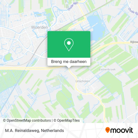 M.A. Reinaldaweg kaart