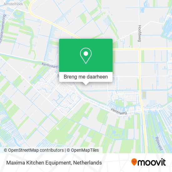 Maxima Kitchen Equipment kaart