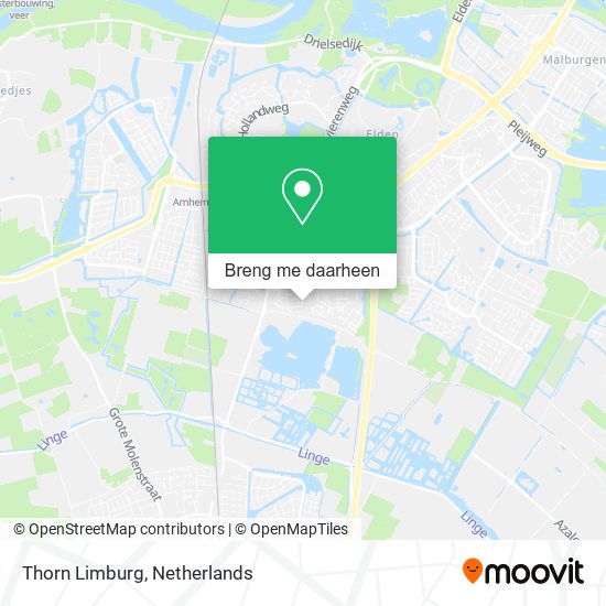 Thorn Limburg kaart