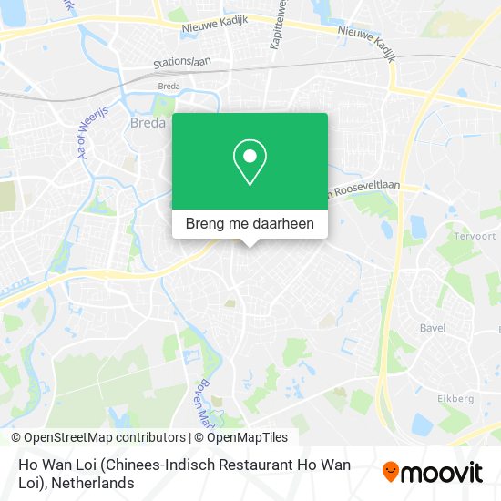 Ho Wan Loi (Chinees-Indisch Restaurant Ho Wan Loi) kaart
