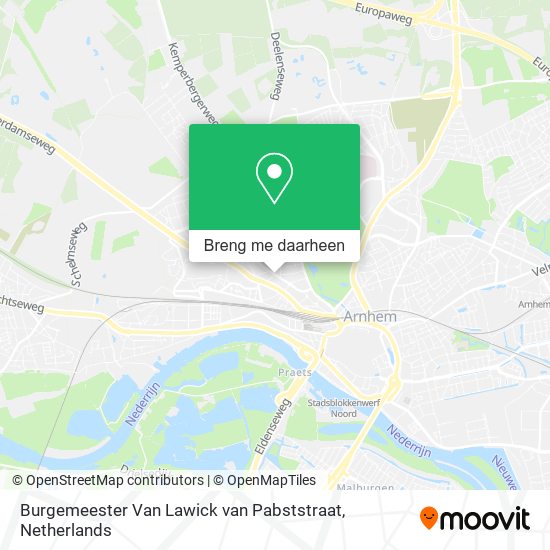 Burgemeester Van Lawick van Pabststraat kaart