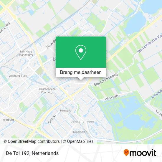De Tol 192 kaart