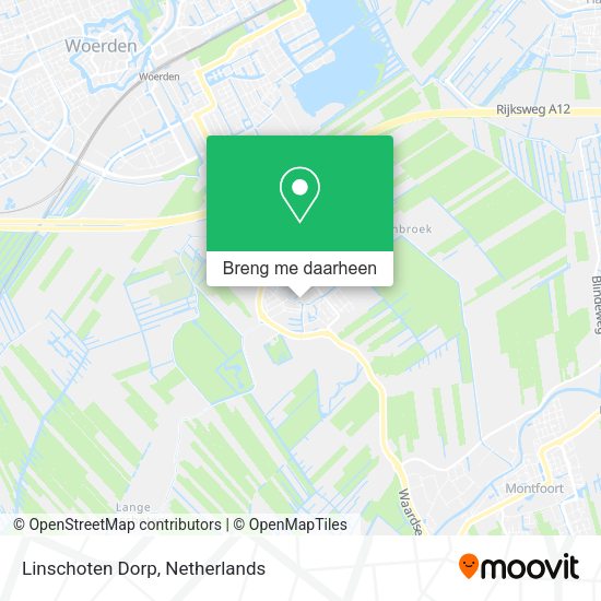 Linschoten Dorp kaart