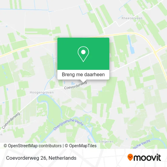 Coevorderweg 26 kaart