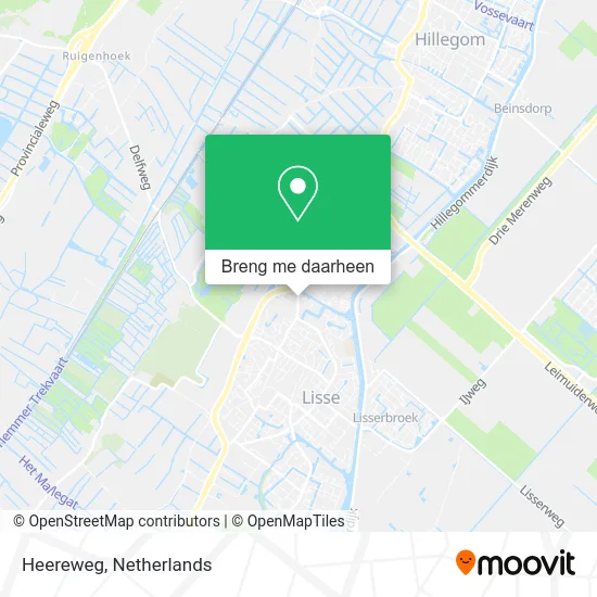 Heereweg kaart