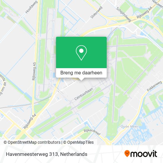 Havenmeesterweg 313 kaart
