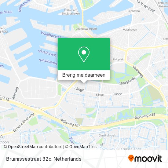 Bruinissestraat 32c kaart