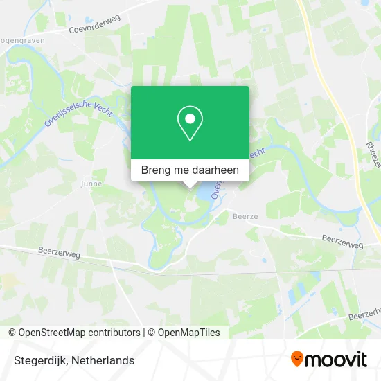 Stegerdijk kaart