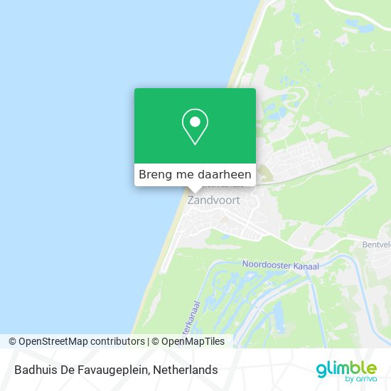 Badhuis De Favaugeplein kaart