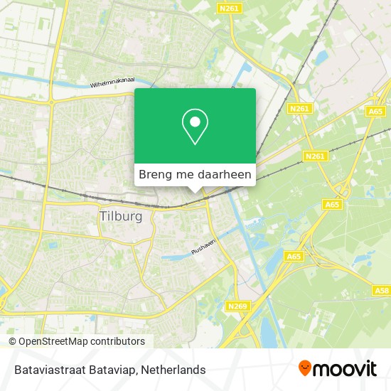 Bataviastraat Bataviap kaart