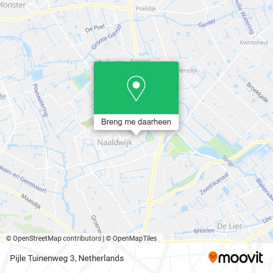 Pijle Tuinenweg 3 kaart