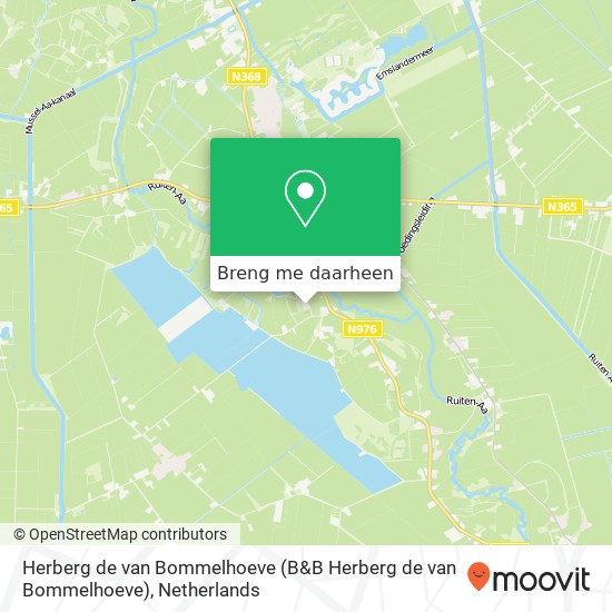 Herberg de van Bommelhoeve (B&B Herberg de van Bommelhoeve), Winselweg 5 kaart