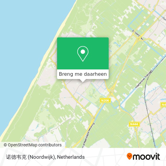 诺德韦克 (Noordwijk) kaart