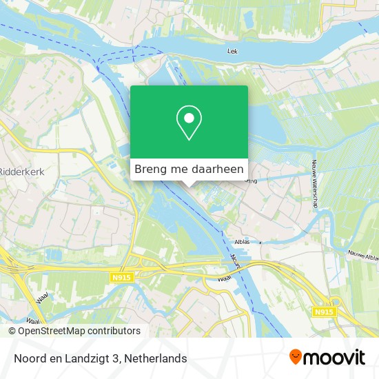 Noord en Landzigt 3 kaart