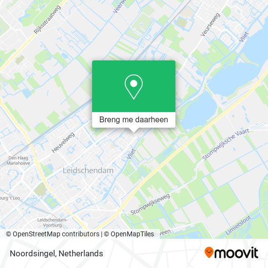 Noordsingel kaart