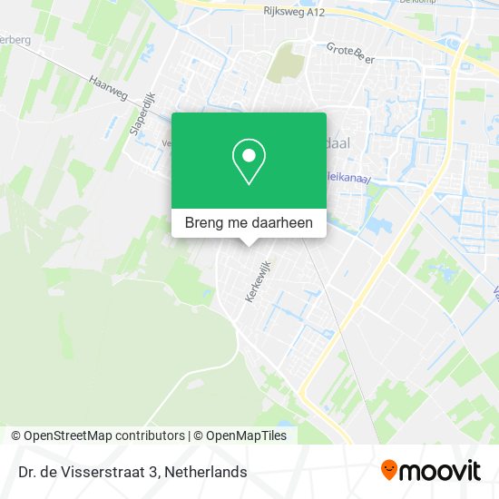 Dr. de Visserstraat 3 kaart