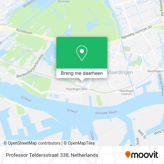 Professor Teldersstraat 338 kaart