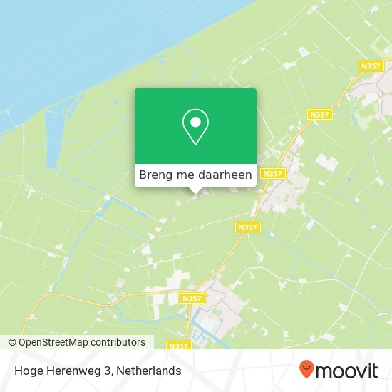 Hoge Herenweg 3, 9073 TT Marrum kaart