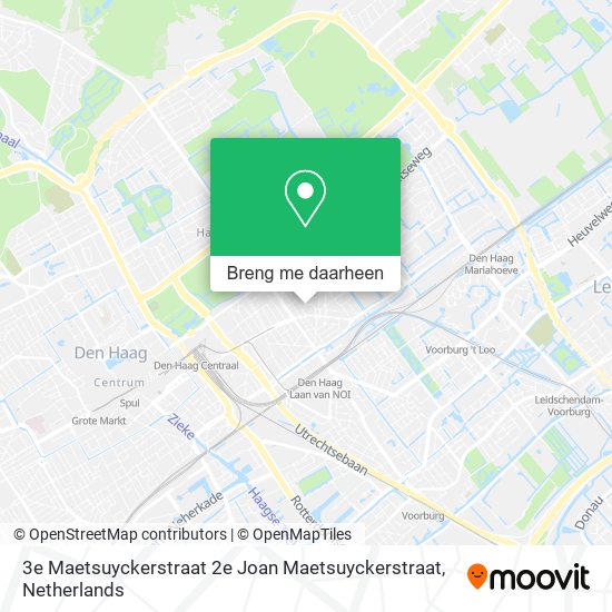 3e Maetsuyckerstraat 2e Joan Maetsuyckerstraat kaart