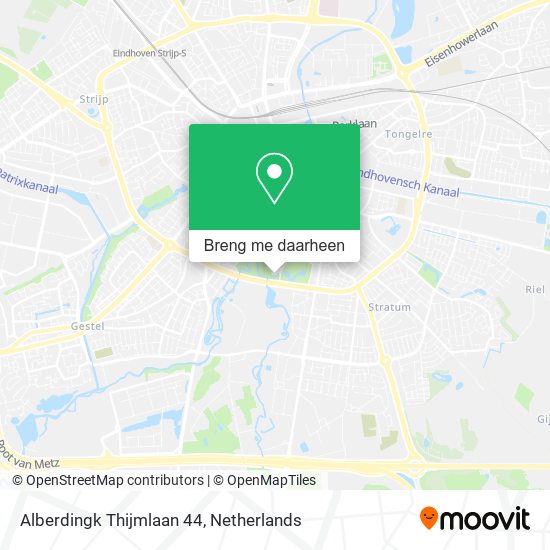 Alberdingk Thijmlaan 44 kaart
