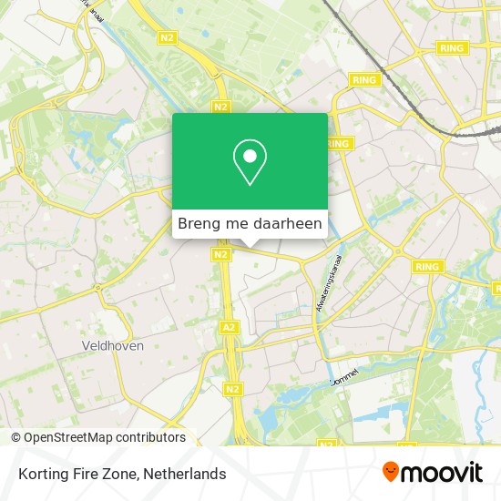 Korting Fire Zone kaart