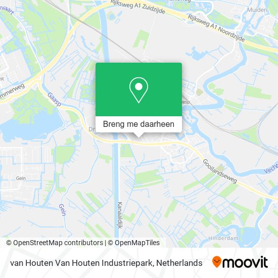 van Houten Van Houten Industriepark kaart