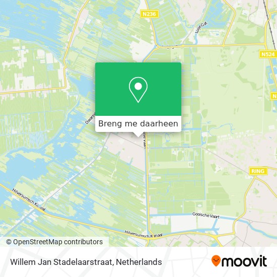 Willem Jan Stadelaarstraat kaart