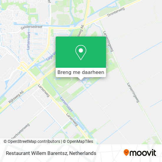 Restaurant Willem Barentsz kaart